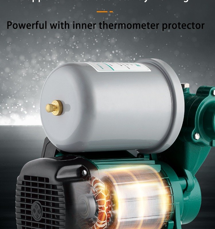 Risefull 2022 New Solution Smart Electronic Pressure Controlled  Self-priming Water Pump for Pipeline Booster
