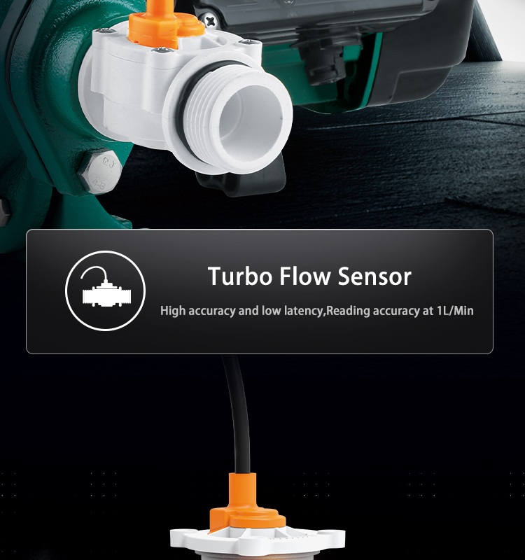Risefull   Smart Premium Electronic Pressure Controlled Automatic Inline Electric Centrifugal Water Pumps for Downward Booster