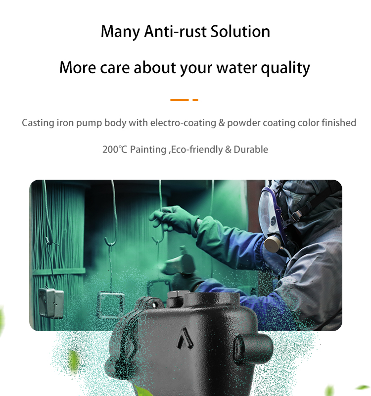 Risefull Premium Mechanical Pressure Controlled Automatic   Electric Self-priming Peripheral Water Pumps for Pipeline Booster
