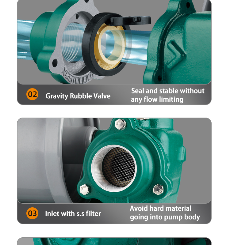 Risefull 2022 New Solution Smart Electronic Pressure Controlled  Self-priming Water Pump for Pipeline Booster