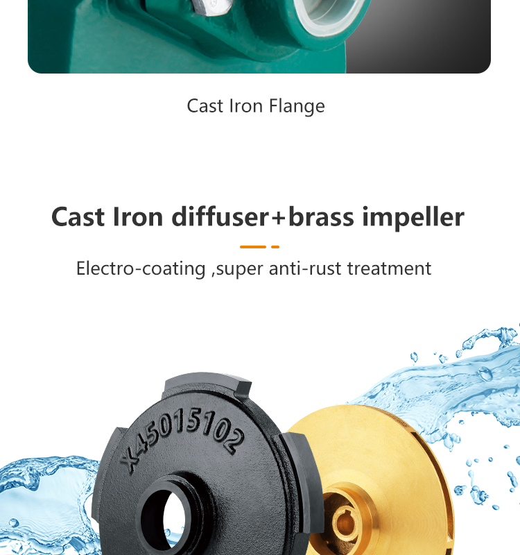 Risefull Venturi System Incerase Pressure Self-priming JET Pump for Water Gardens