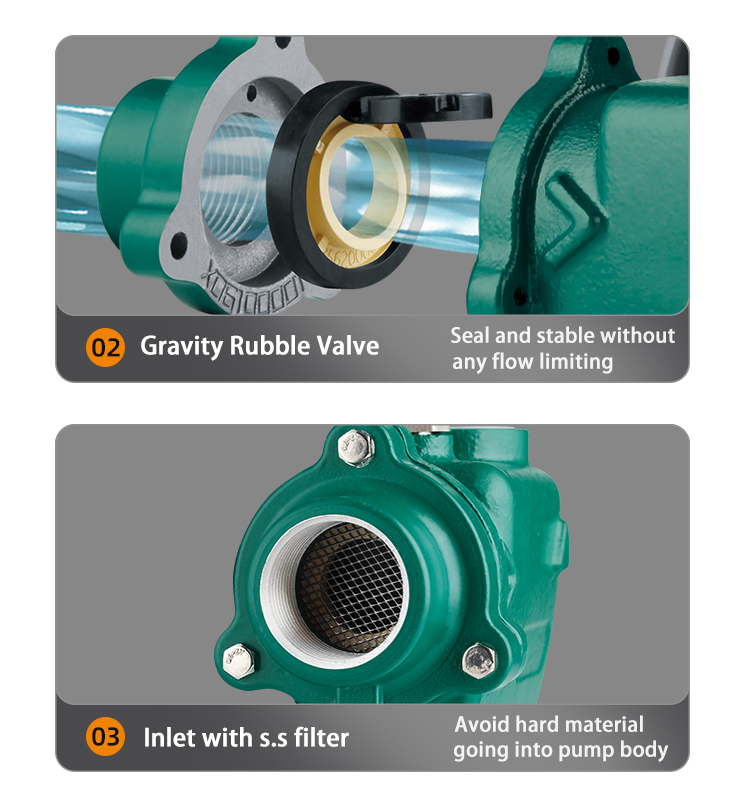 Risefull Household Booster Smart Premium Electronic Timing Controlled Automatic  Self-priming Pumps for Water Tower Filling
