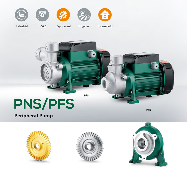 Risefull Stainless Steel (304) 0.5HP  Peripheral Water Pump
