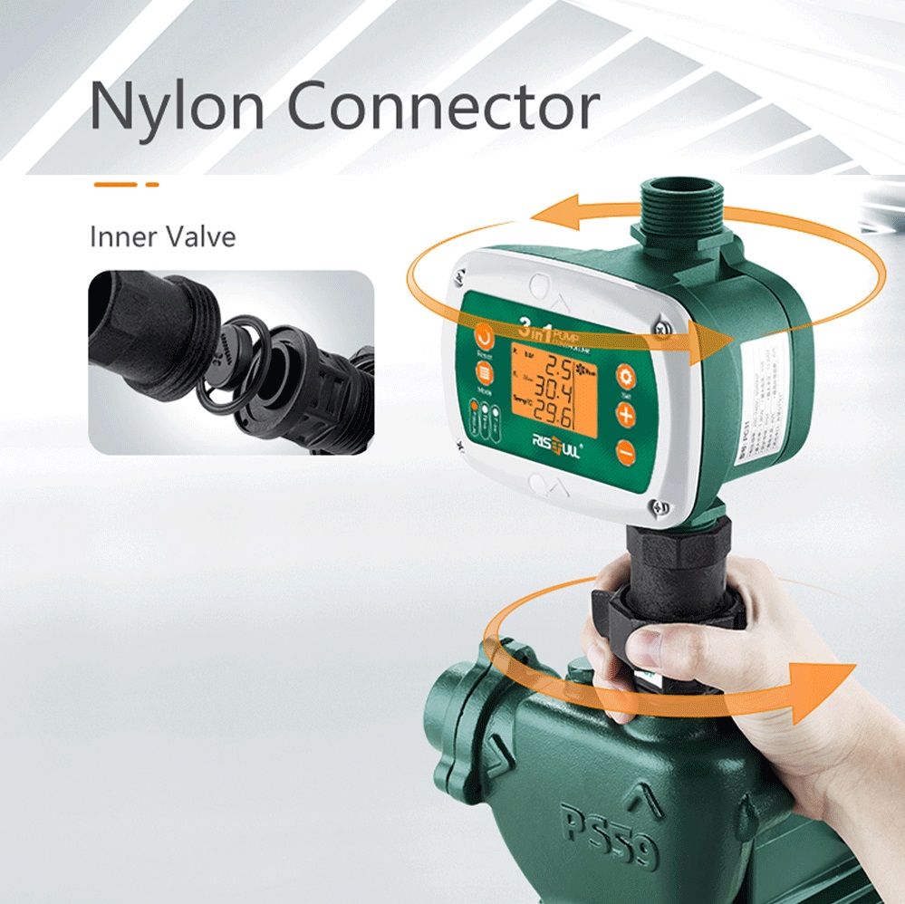 Risefull Universal LCD Smart 3 In1 Pressure Switch