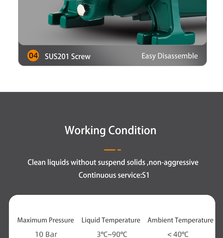 Risefull Premium Mechanical Pressure Controlled Automatic   Electric Self-priming Peripheral Water Pumps for Pipeline Booster
