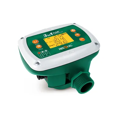 Timing Mode/Flow Mode/Pressure Mode 3 in 1 Intelligent LCD Display Automatic Pump Pressure Controller Water Pump Pressure Switch